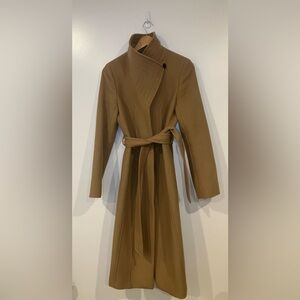 Aritzia Babaton Connor Long Wool Coat Camel | Belted | -20°C | S